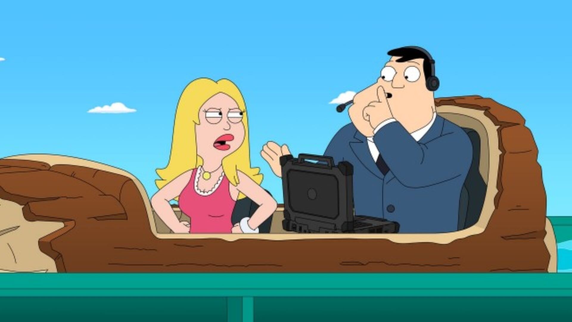 American Dad S21E2 The Flume Flume Room