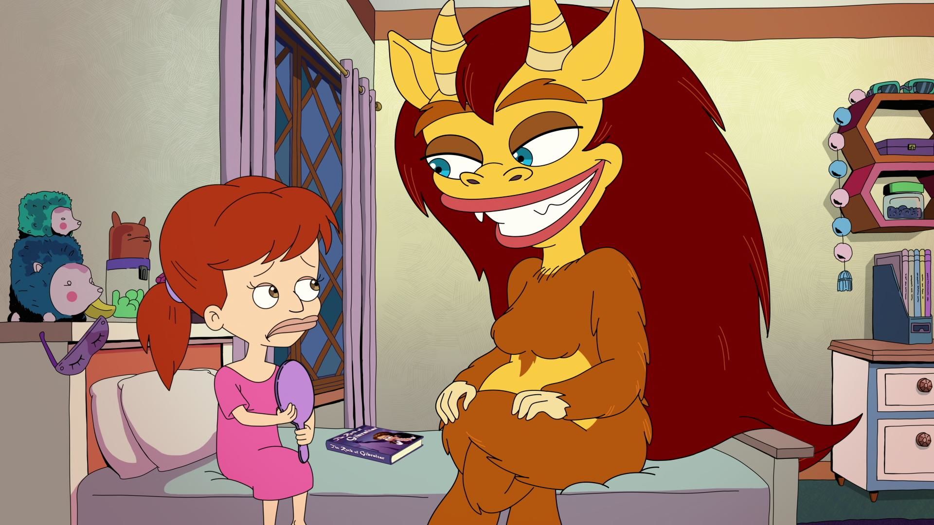 Big Mouth S1E5 Girls Are Horny Too