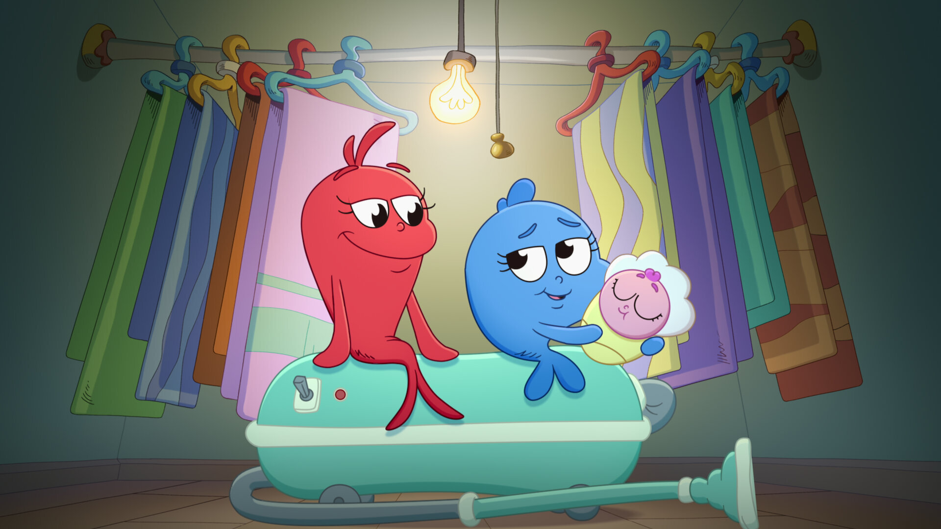 Dr. Seuss's Red Fish, Blue Fish S1E1 Quiet/Loud