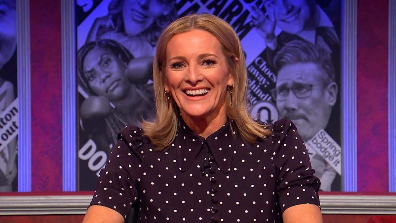 Have I Got News For You S71E3 Gabby Logan, Miles Jupp, Michelle Wolf