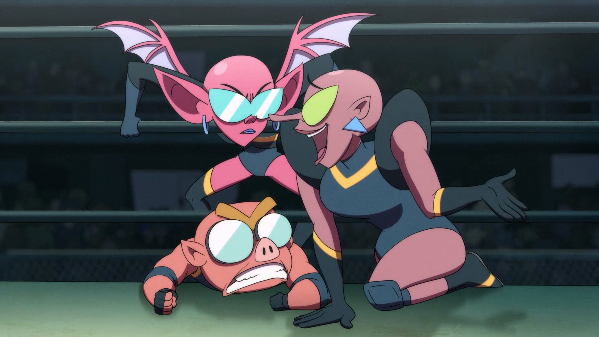 Invincible Fight Girl S1E9 Formation! The Perm Gang Strikes Back