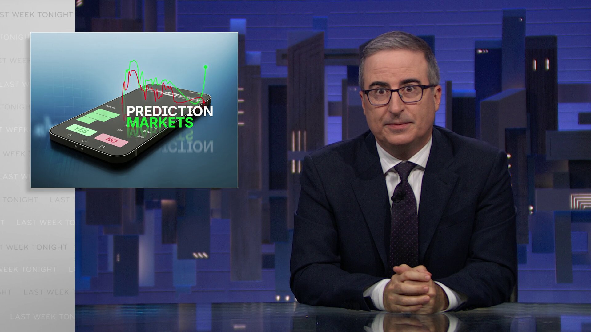Last Week Tonight with John Oliver S13E8 Prediction Markets