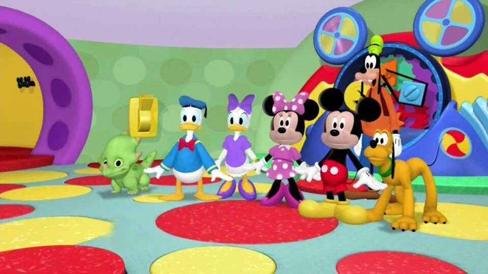 Mickey Mouse Clubhouse S3E7 Pluto's Dinosaur Romp