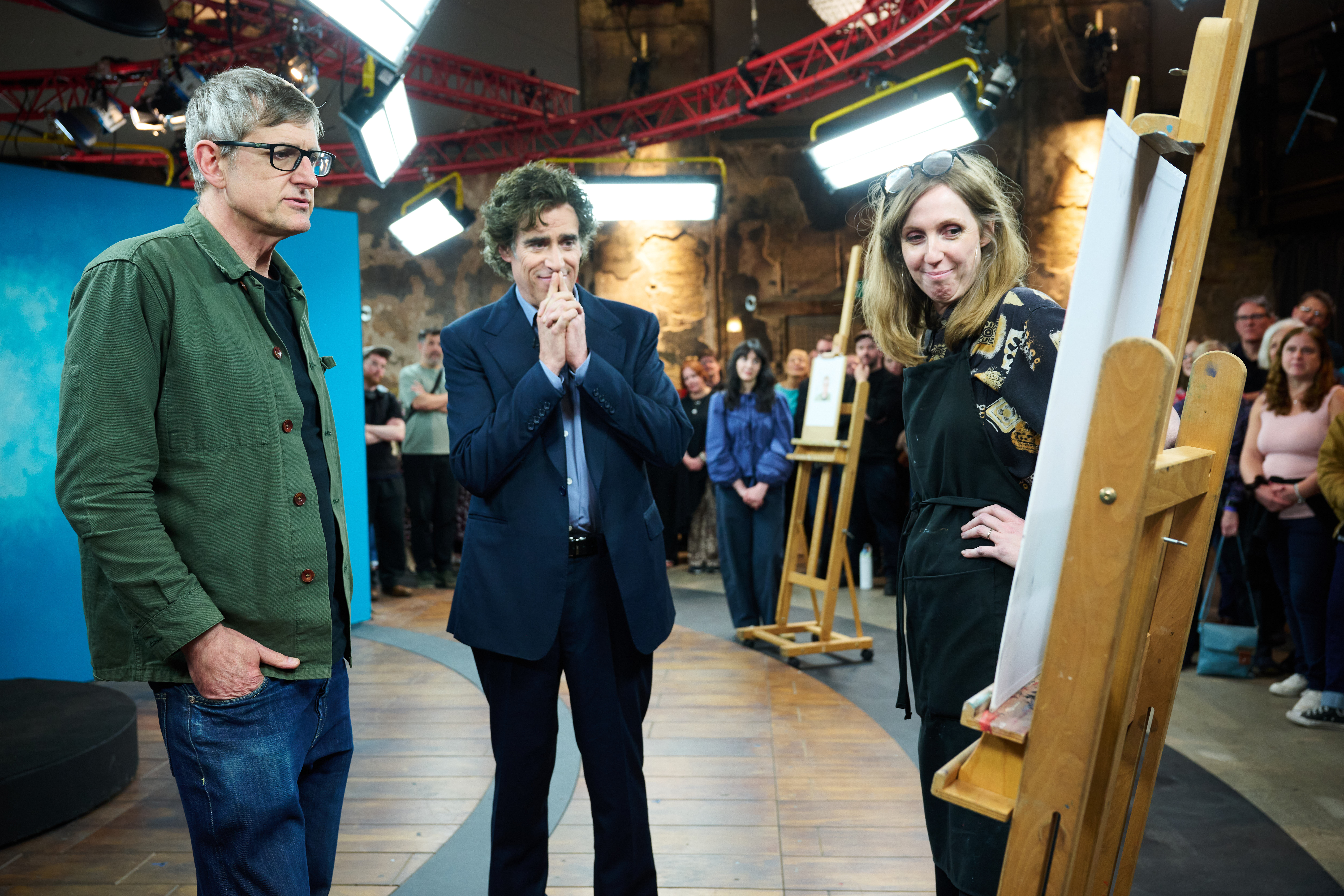 Portrait Artist of the Year S13E2 Louis Theroux, Anthony Scaramucci, Joanna Scanlan