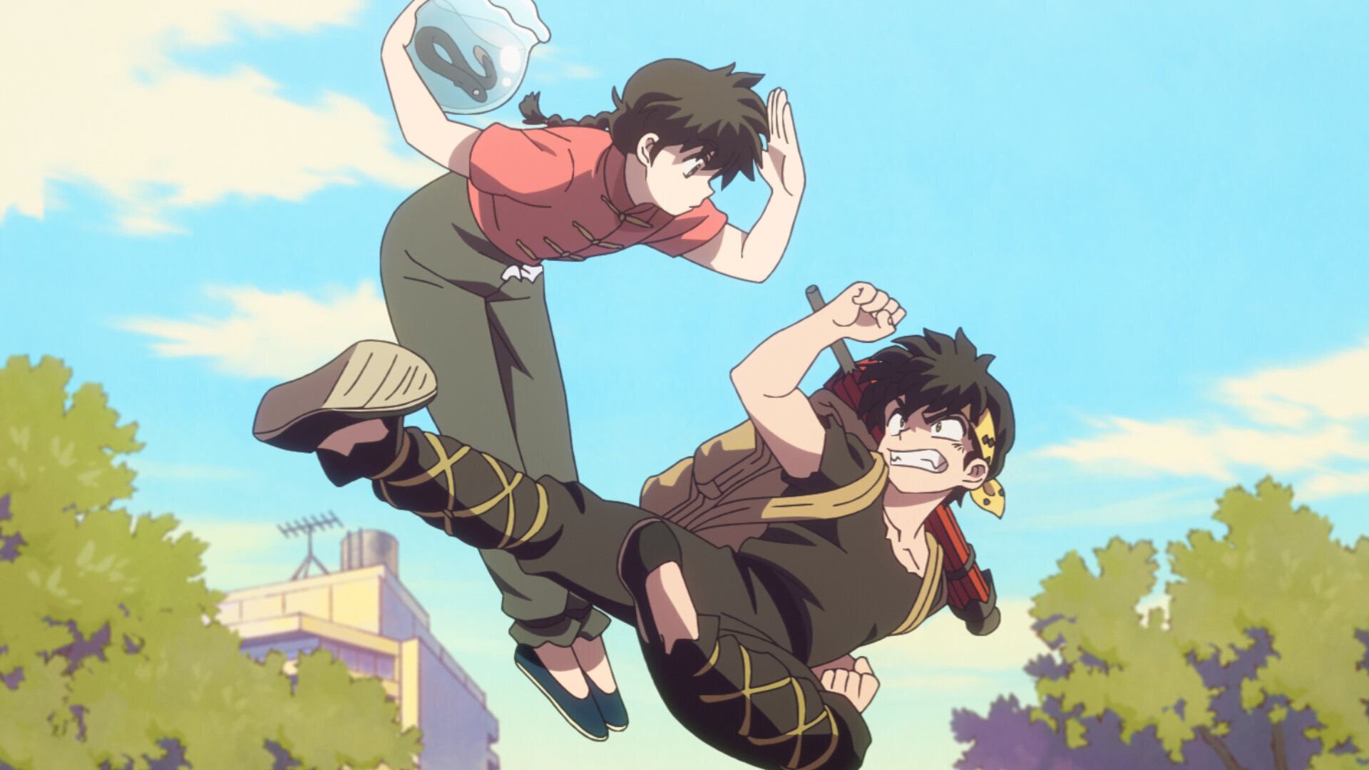 Ranma 1/2 S3E1 Training Meals