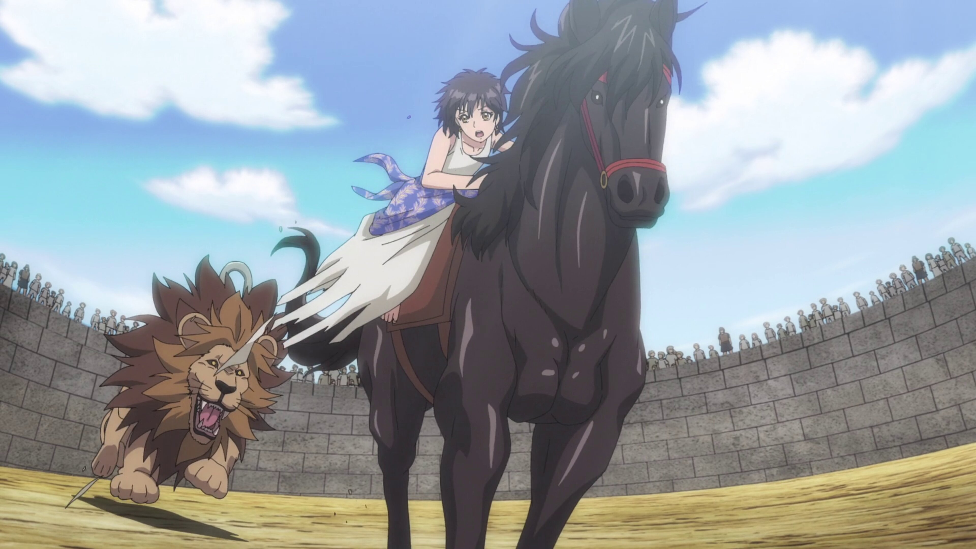 Sora wa akai kawa no hotori S1E10 Ishtar Purloined