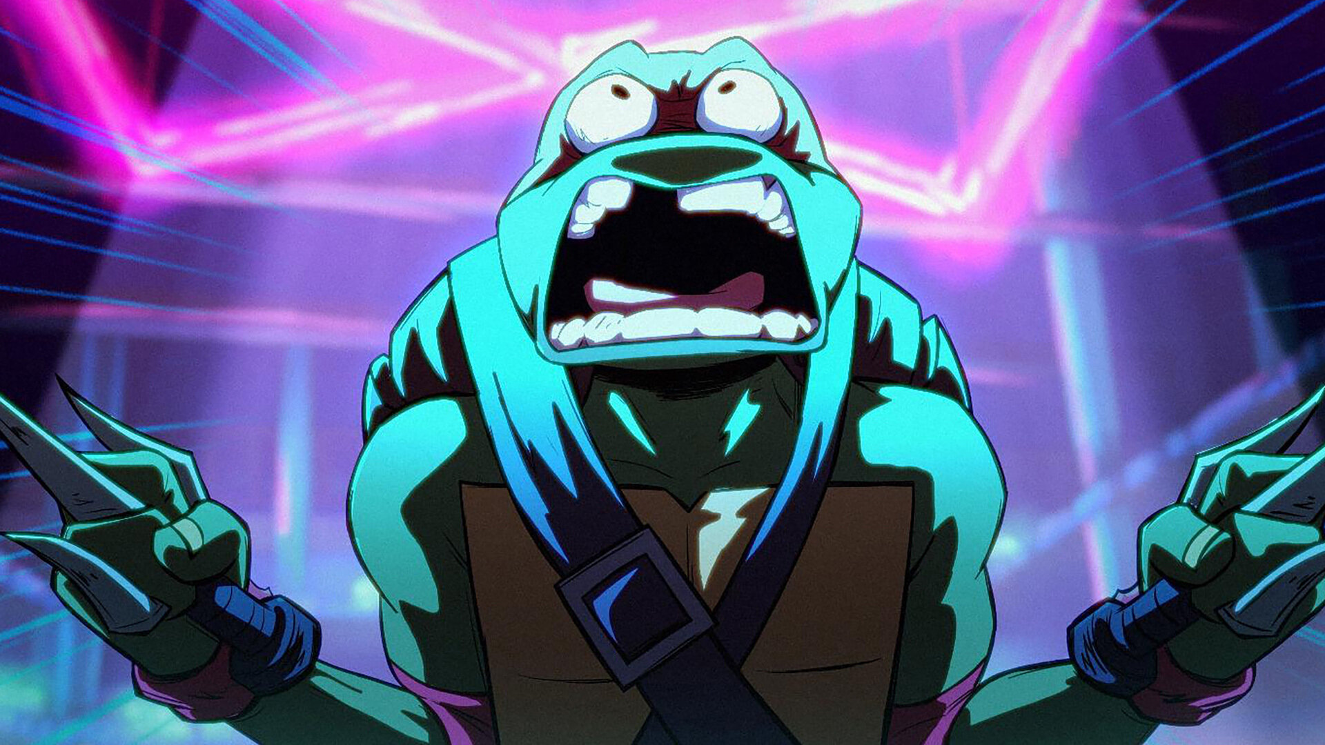 Tales of the Teenage Mutant Ninja Turtles S2E3 Raph Fights Everyone