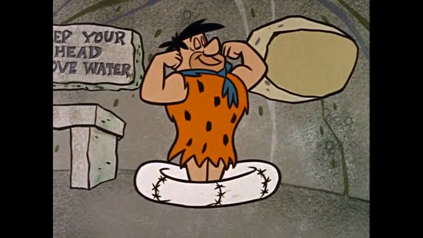 The Flintstones S1E3 The Swimming Pool