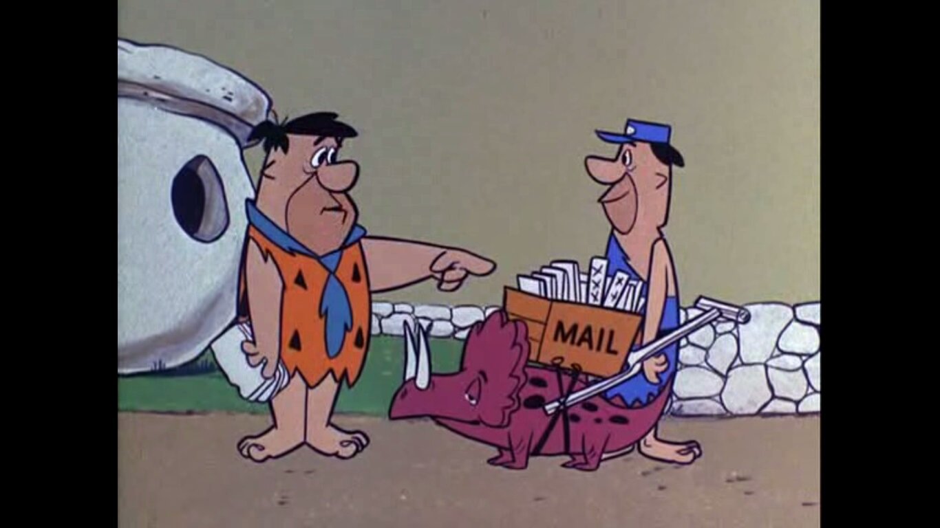 The Flintstones S2E27 The Mailman Cometh
