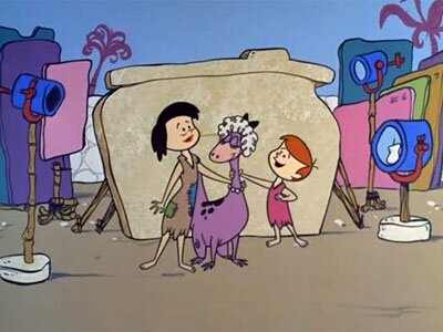 The Flintstones S3E1 Dino Goes Hollyrock