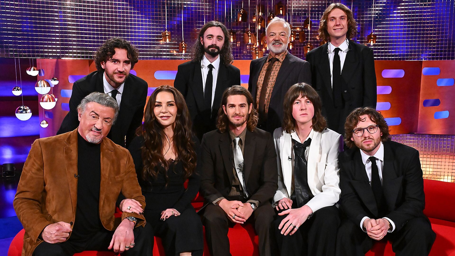 The Graham Norton Show S34E2 Sylvester Stallone, Catherine Zeta-Jones, Andrew Garfield, 50 Cent, Blossoms