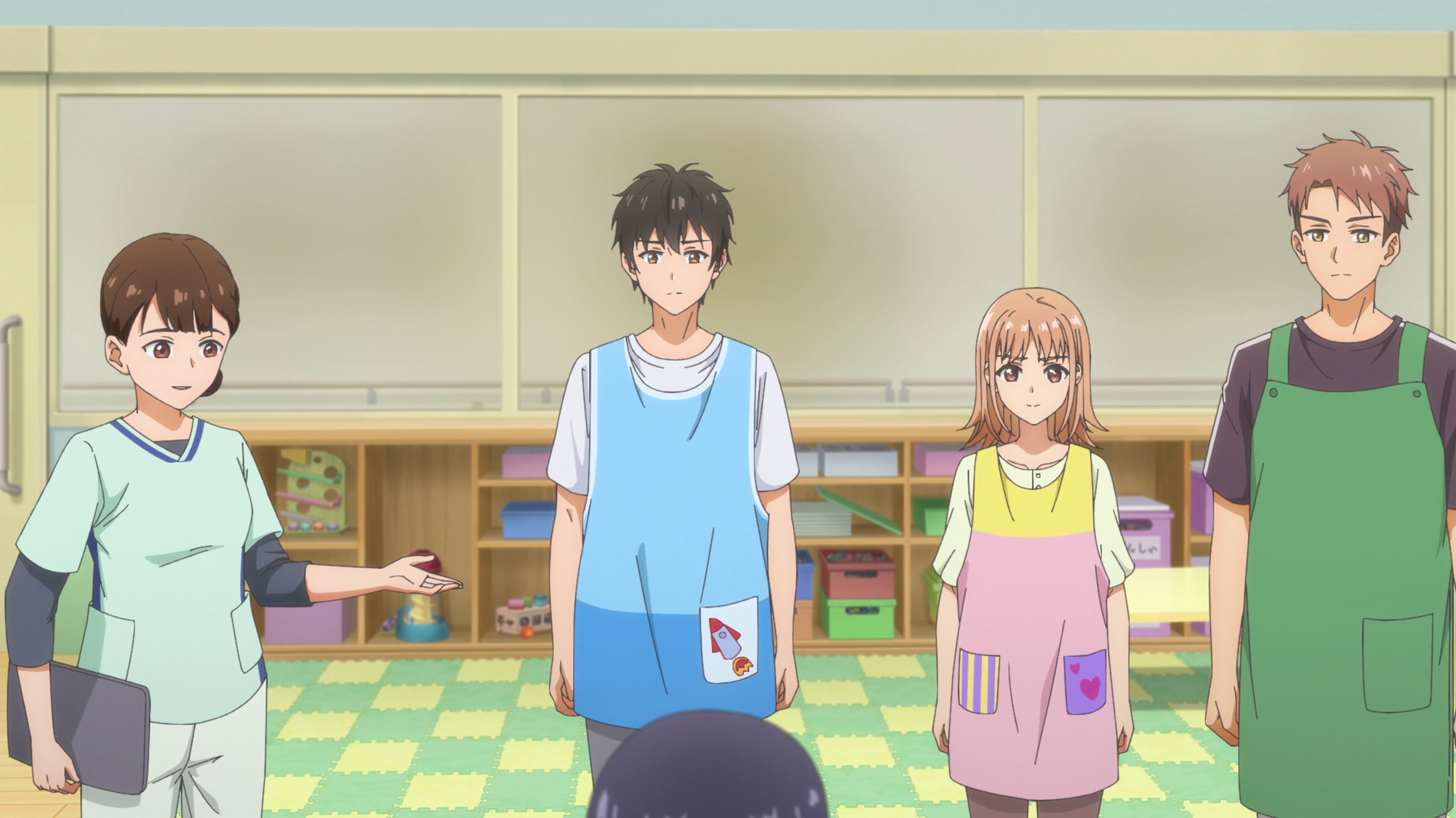 Tomei na Yoru ni Kakeru Kimi to, Me ni Mienai Koi wo Shita S1E8 Pangs of Love