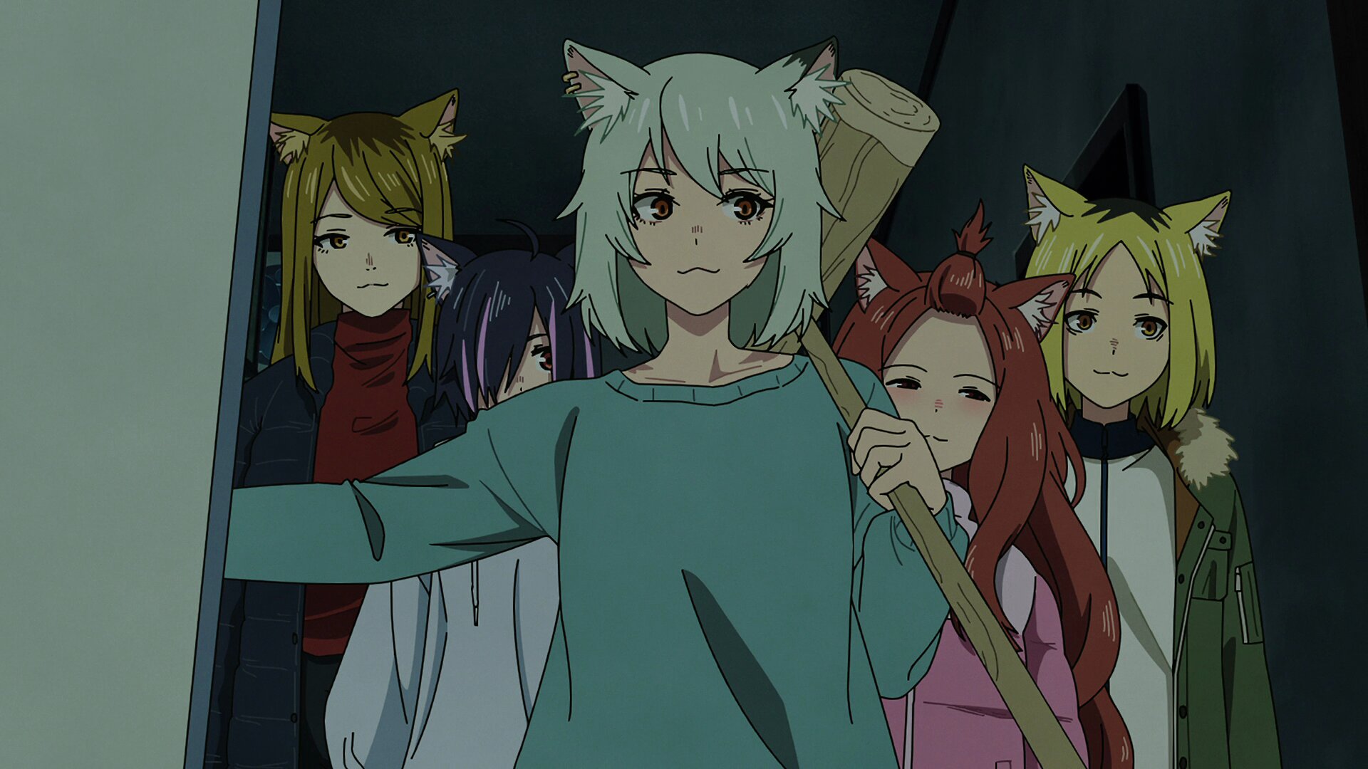 Yani Neko S1E8 Even the cats are running around in December!