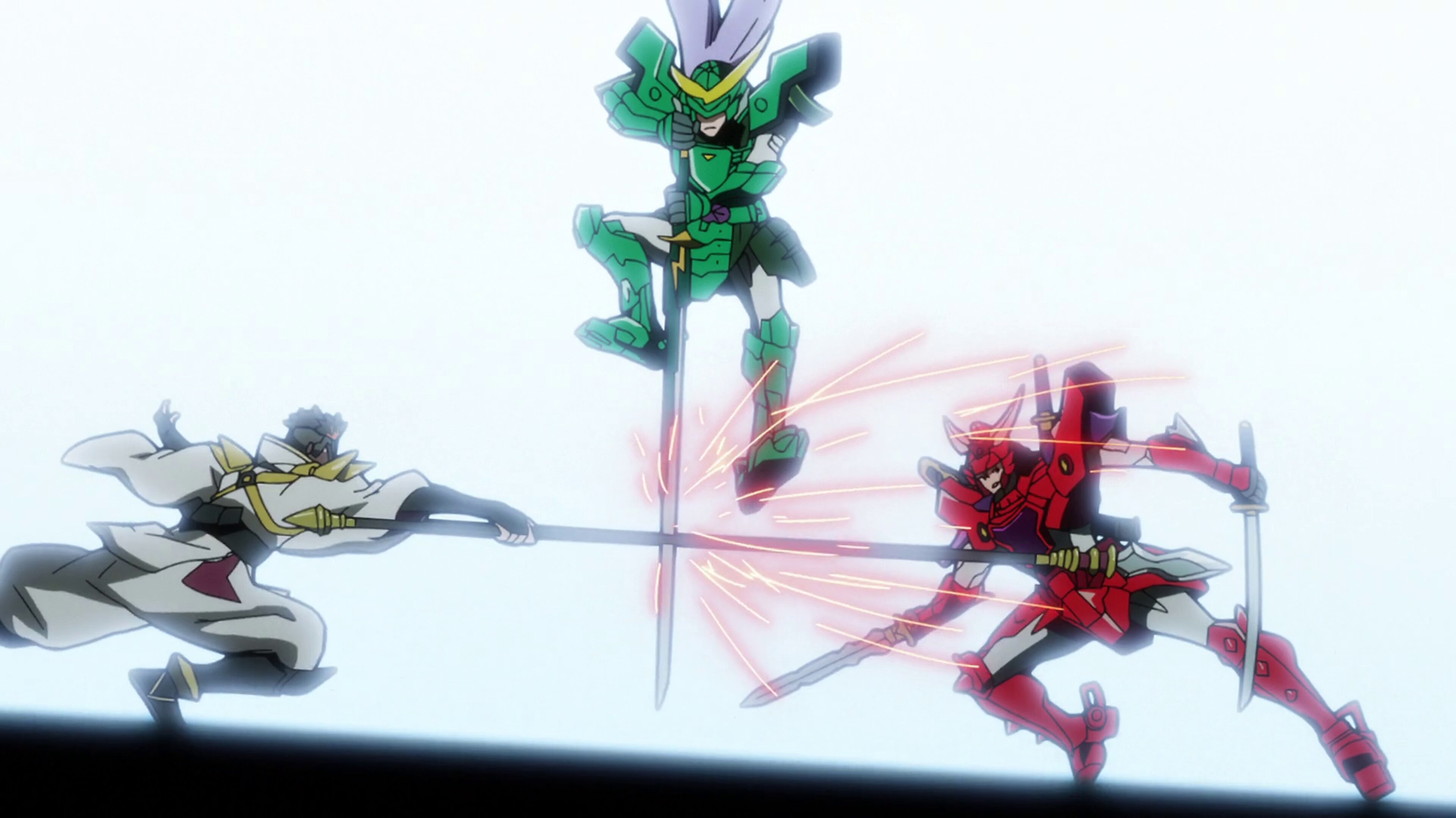 Yoroi Shin Den Samurai Troopers S1E16 Offense and Defense